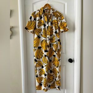 FARM RIO banana jumpsuit, new with tags, size L